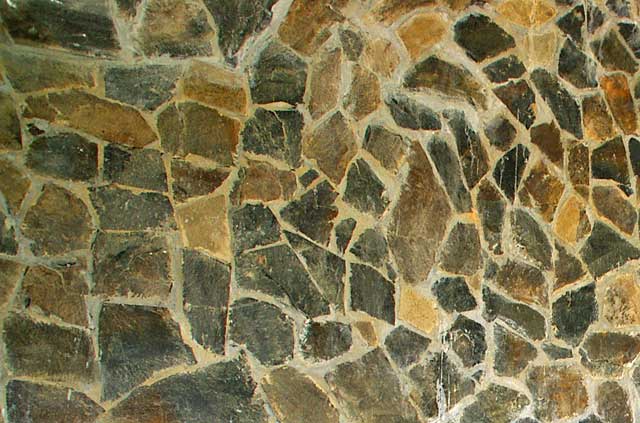 Example of a traditional old floor style with natural stones