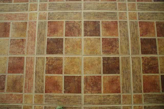 Example of a floor tile style that would look good in most country homes